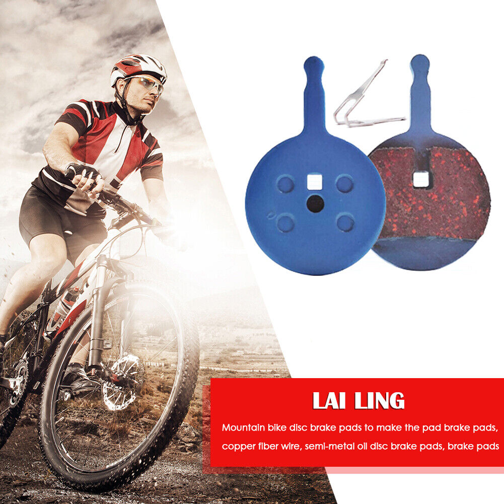 1 Pair Bicycle Disc Brake Pads MTB Semi-Metallic Cycling Brake Pad (M02B)