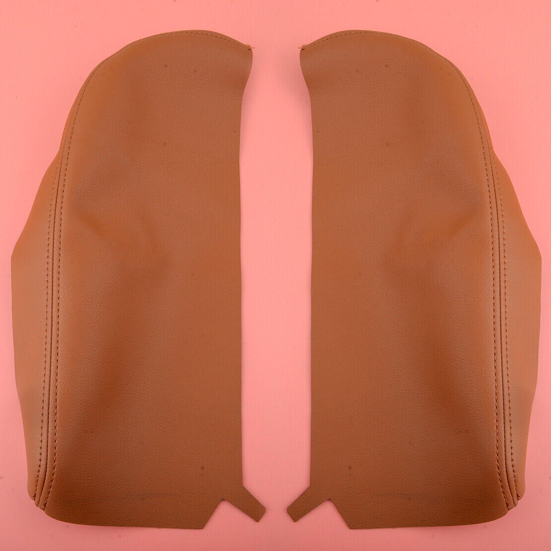 Car Brown Center Console Lid Armrest Cover Skin Fit For Acura MDX 2009-2013