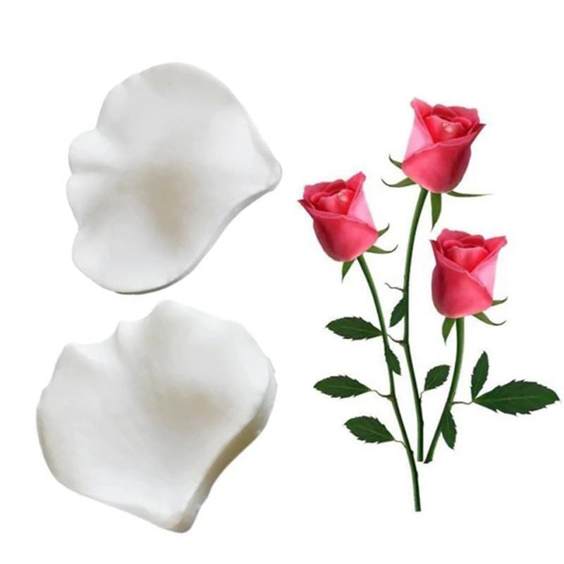 Petals Mousse Silicone Mold Cookie Fondant Cake Decorating Tools Baking Mold