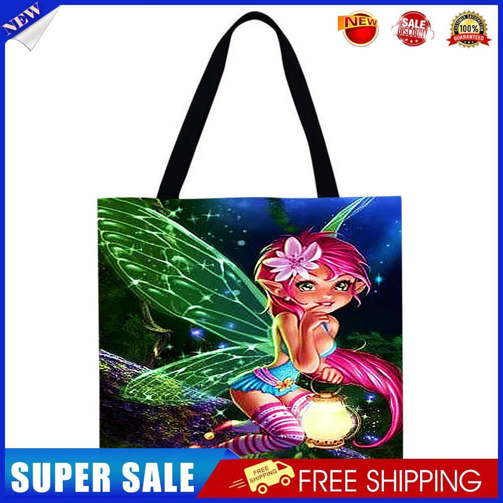 Dragonfly spirit Printed Shoulder Shopping Bag Casual Large Tote Handbag