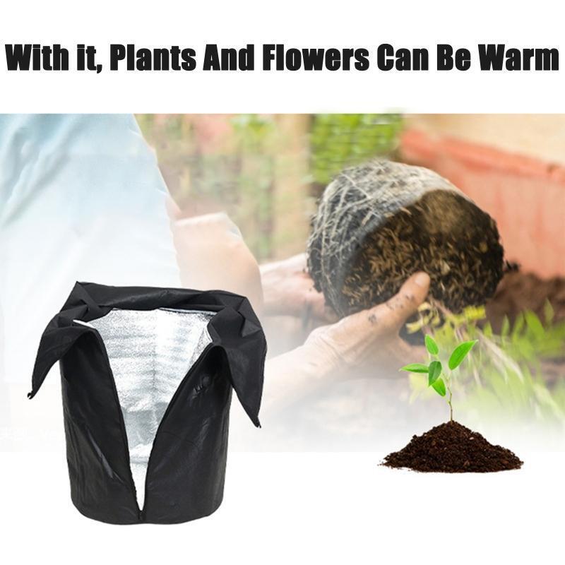 Plant Warm Cover Insulation Shield Freeze Protection Plants Covers with Zipper