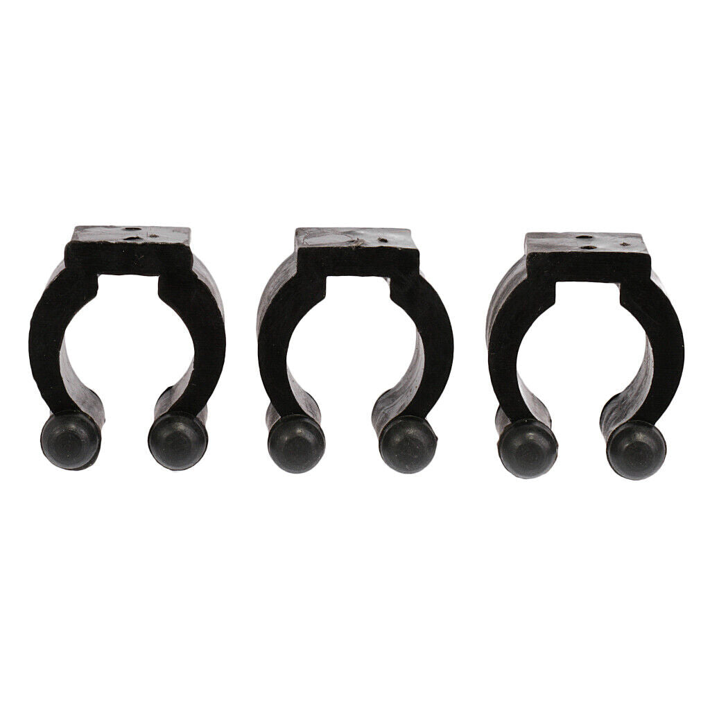 12  Black Plastic Pool Billiards    Holder ing Rack