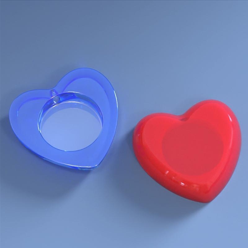 Lovely Silicone Mold Candle Holder DIY Crystal Votive Candle Holder Wedding Deco