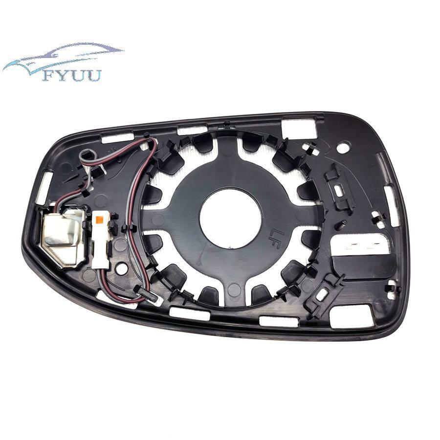 Without Auto Dimming Driver LH Mirror Glass W/Backing Plate For Ford Fusion13-21