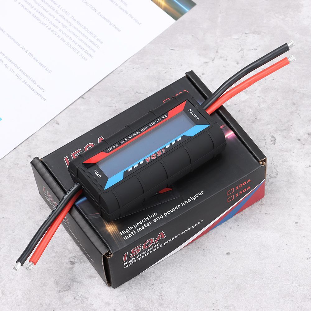 Digital LCD High Precision Current Power Analyzer Amp Watt Meter Tester 150A