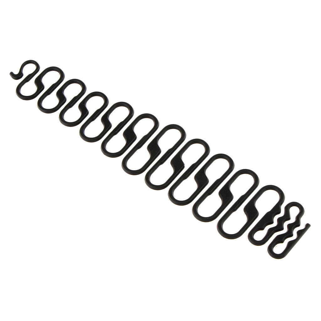 3PC Magic Hair Clip Braider French Twist Plait Hair Braiding Tool Holder Black