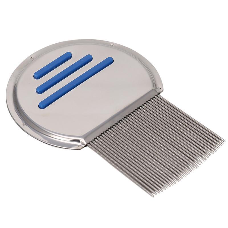 Stainless Steel Hair Lice Comb Brushes Nit Free Terminator Fine Egg Dust Removal