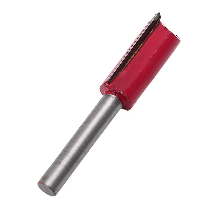1/4 "Shank 1/2" Blade Woodworking Double Flutes Straight Router Bit Cutter New