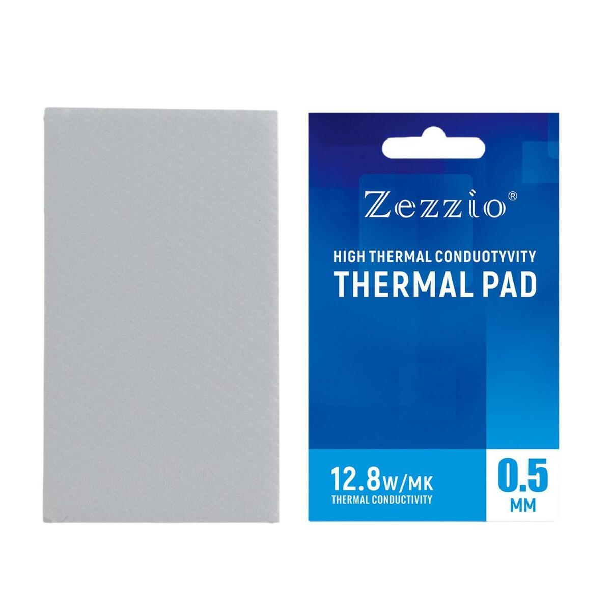 2x Thermal Pad 12.8 W/mK Thickness of 0.5mm+1mm Soft  Laptop Heatsink