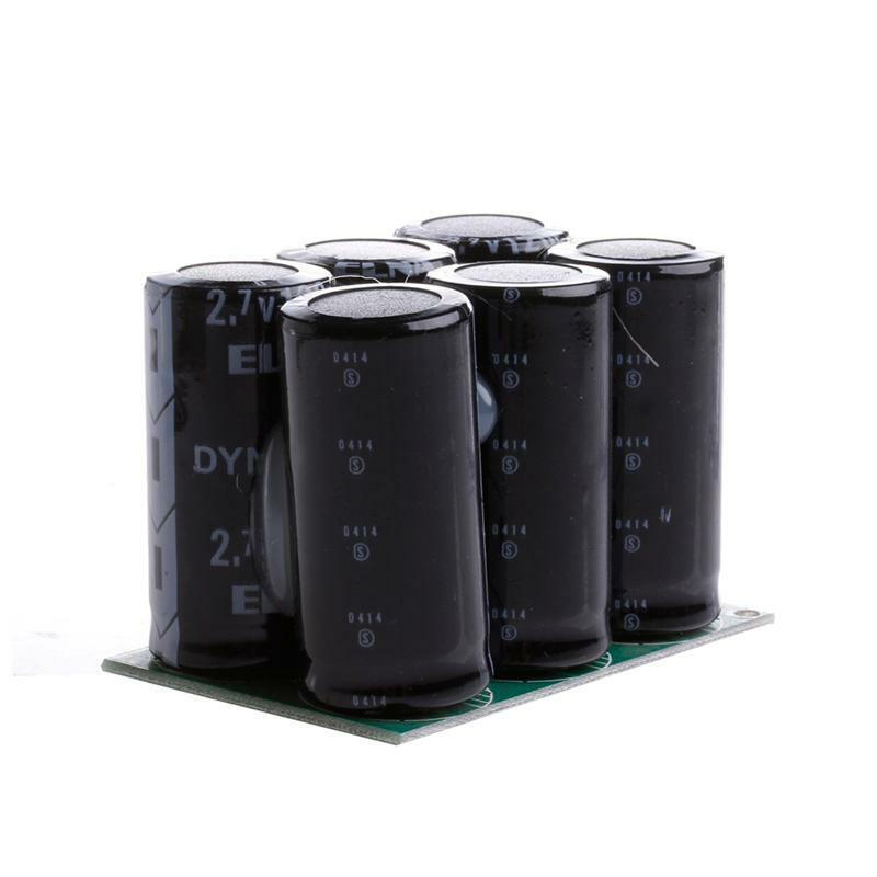 Farad Capacitor 2.7V 120F 6Pcs Super Capacitor With Protection Board Module New