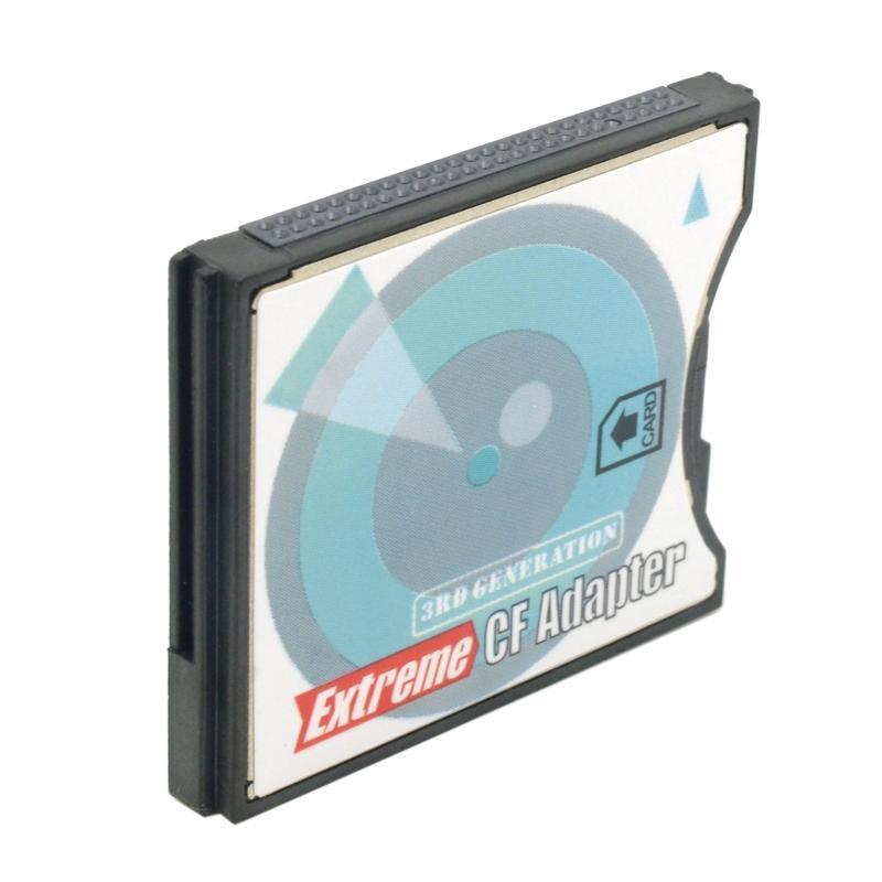 SD to CF Adapter MMC/SD to Compact Flash TypeII Reader Sleeve Extreme CF Adapter