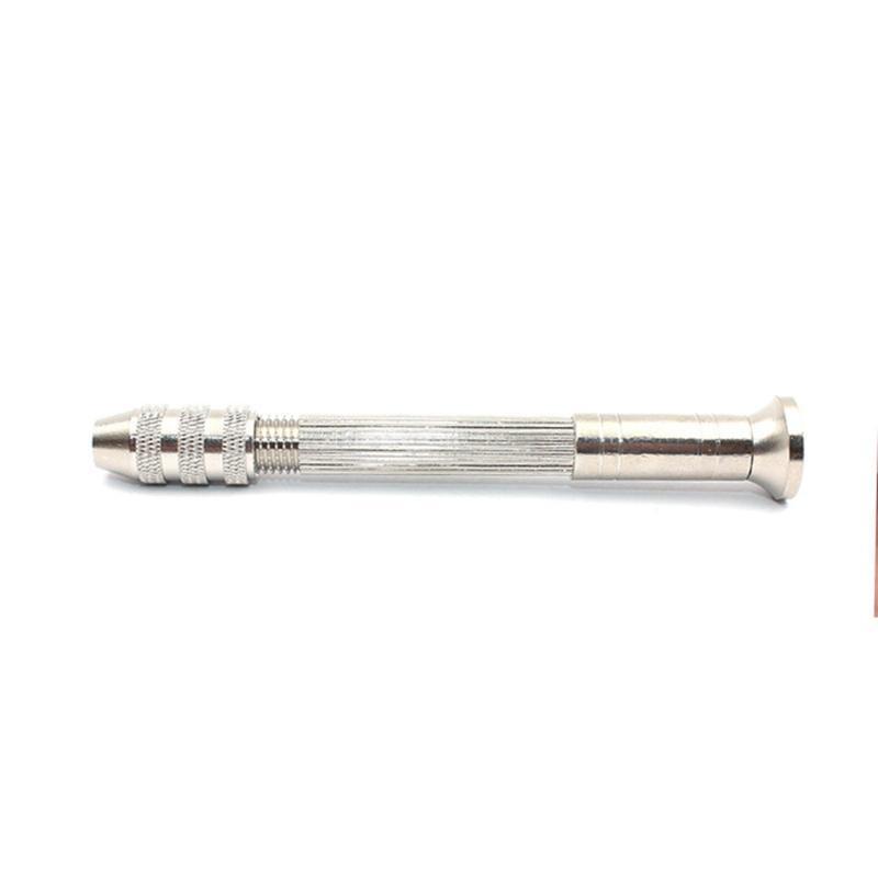 Steel Hand Drill With Empty Oiling Bottle & 20 Silicone Caps Pin Vise for Molds