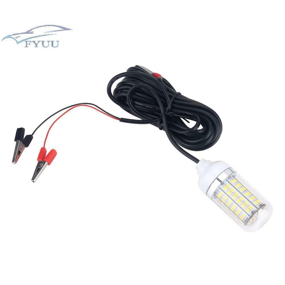 Underwater 108 Green LED Fishing Light Submersible Fishing Lamp 360 Degree View