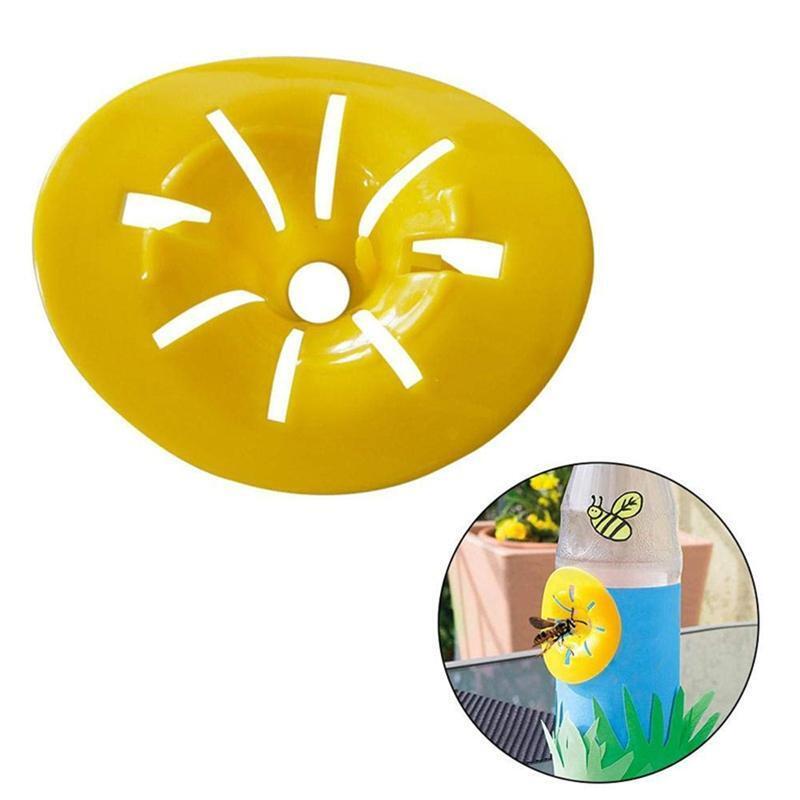 Plastic Bottle Flower Shape Bee Catcher 15Pcs ?Flying Insect Wasp Killer Trap