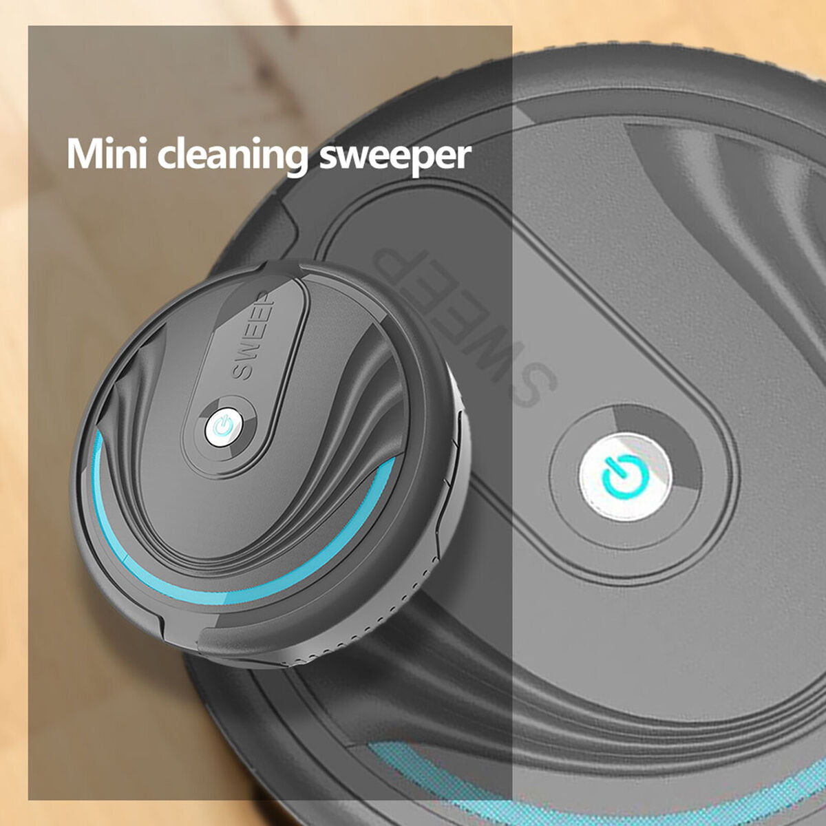 Robot Vacuum Cleaner - Rechargeable Automatic Smart Sweeping Cleaning Robot