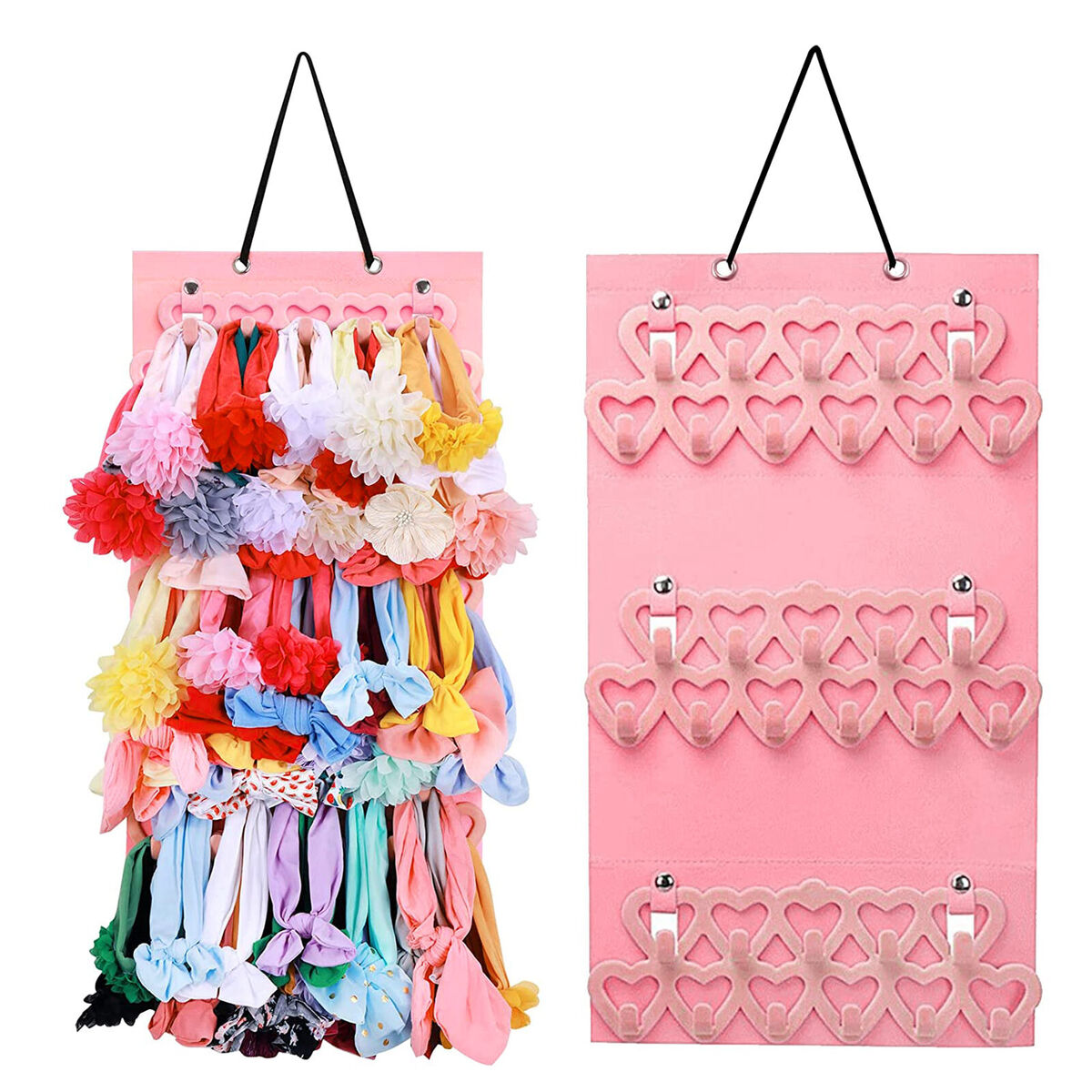 Bow Tie Organizer Eco-Friendly Felt Fabric Hard to Deform & Assemble Easily
