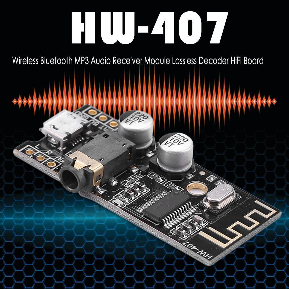 Wireless Bluetooth-compatible MP3 Audio Receiver Module Lossless Decoder Hi