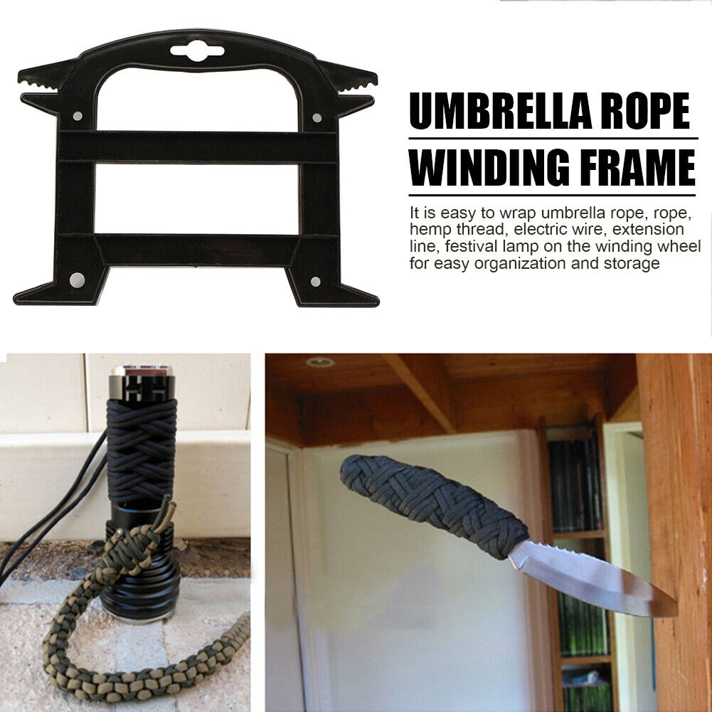 Fishing Line Cable Outdoor Paracord Winder Parachute Lanyard Spool Holder