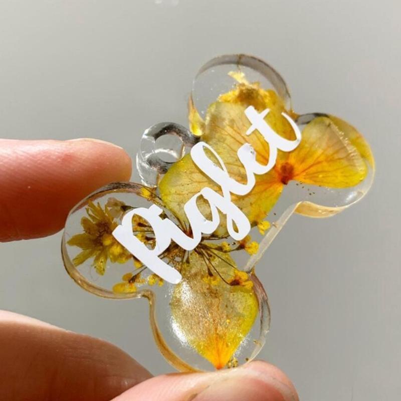 Pet Hanging Tag Key Chain Pendant Silicone Mould DIY Craft Mold Handmade Mould