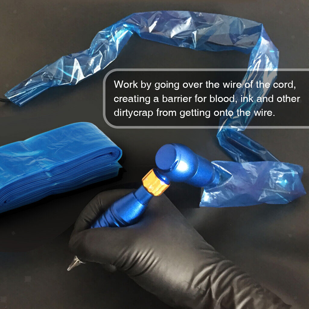 100 * Plastic   Sleeves Rotary  Pen Covers Bags Supply