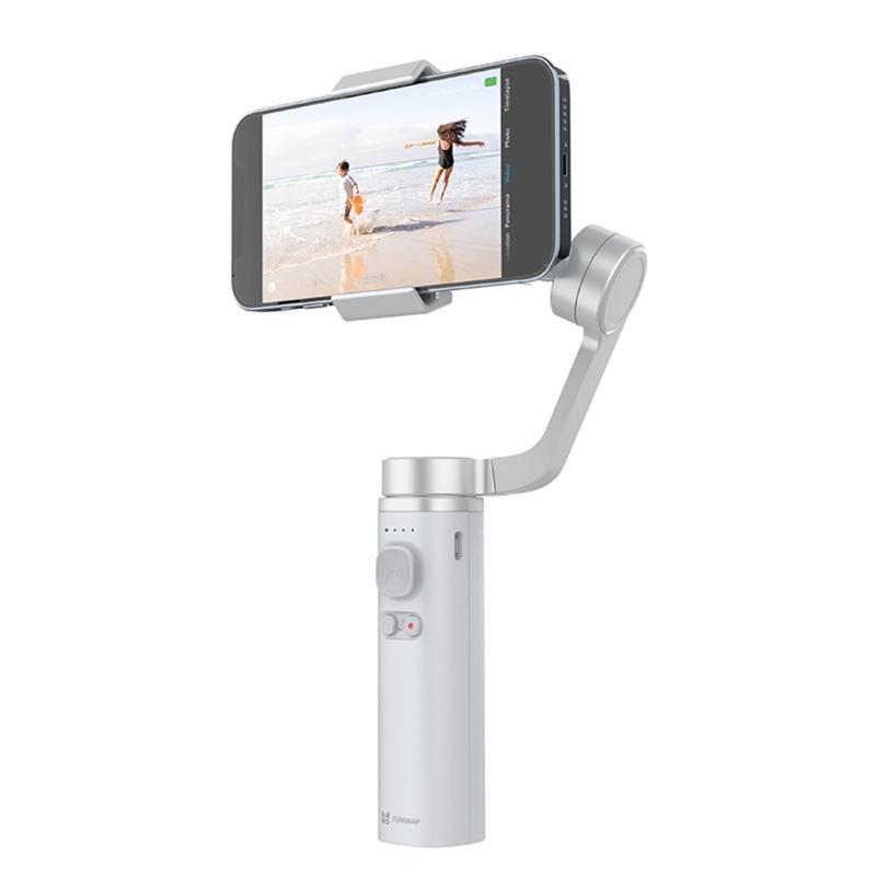 Smartphone Foldable Gimbal Handheld Stabilizer Time-Lapse for Vlog or Tripod