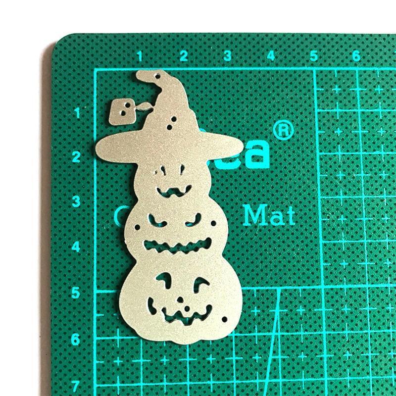 Halloween Pumpkin Witch Metal Cutting Dies Stencil DIY Scrapbooking Album Paper