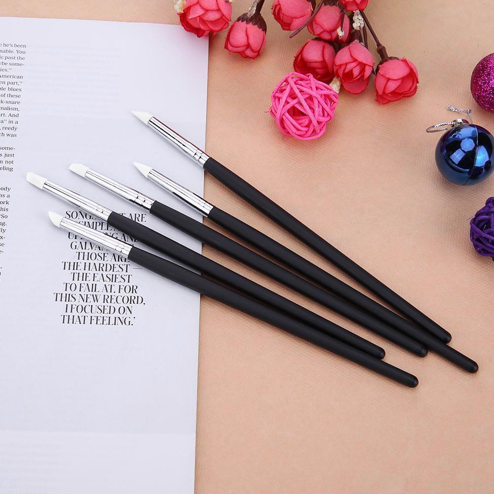 5pcs Polymer Clay Carving Pen Brush Pottery Clay Sculpture Ceramics Tool (A