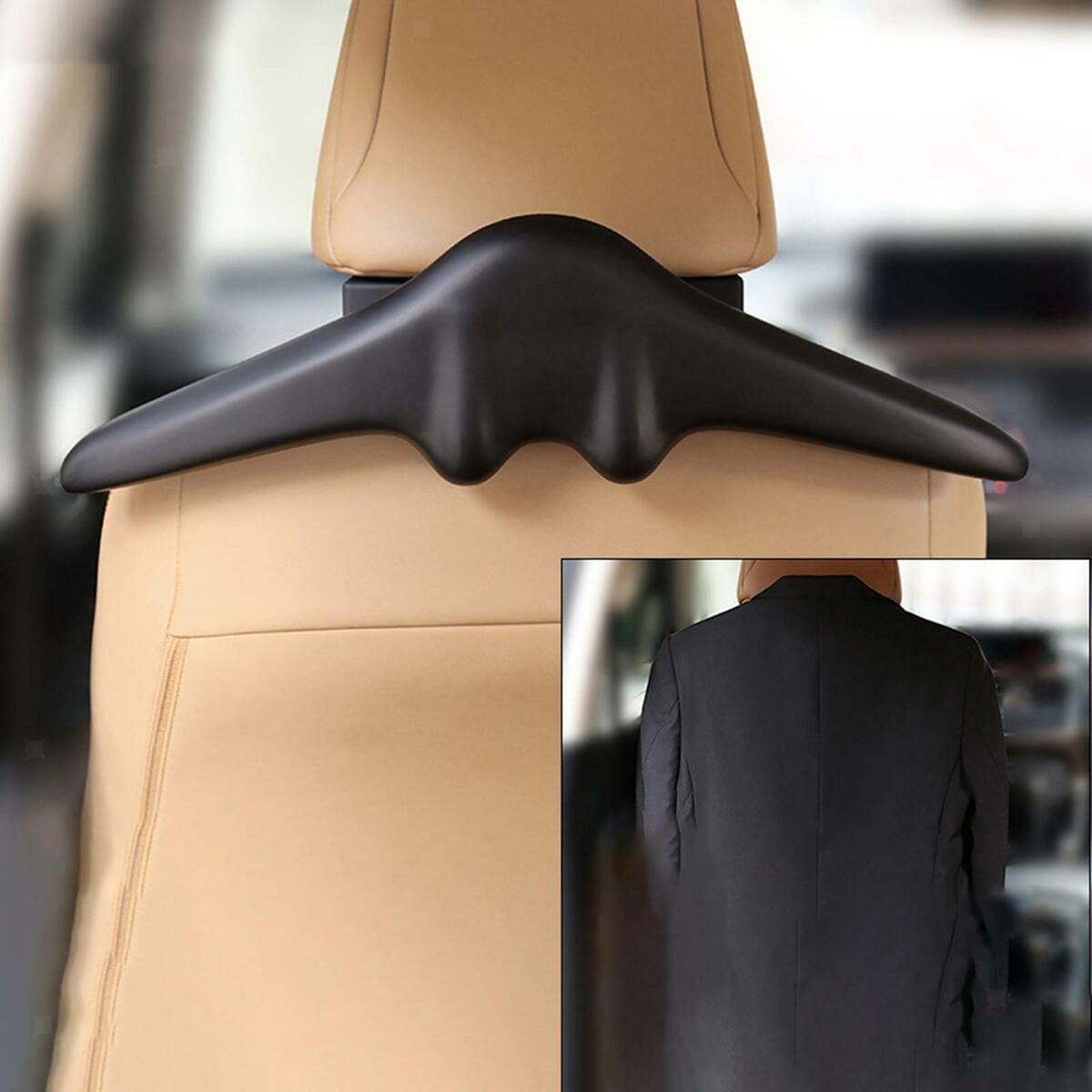 Car Coat Hangers Headrest Clothes Hanger Fit for Vehicle Travel Storage