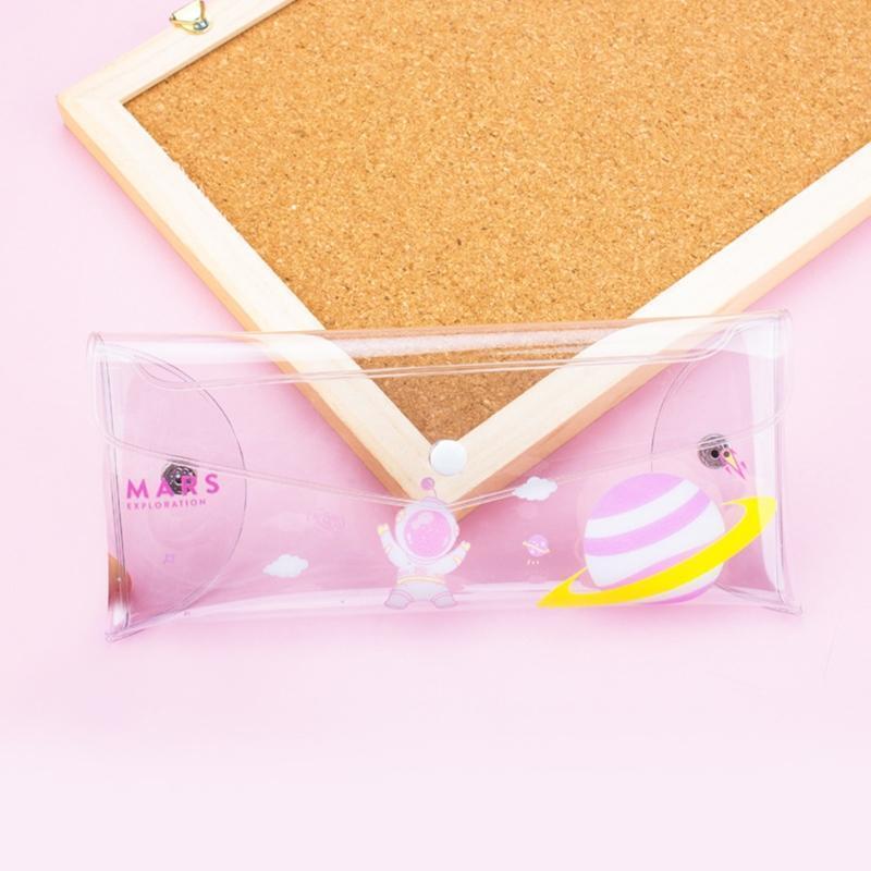 Wateproof Cosmetics Pouch Portable Mini Clear Coin Purse Clear PVC Pencil Bag