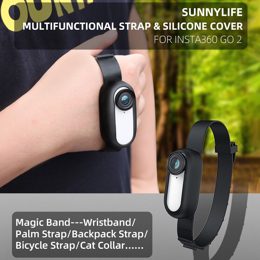 Silicone Protective Case Wristband for Insta360 GO 2 Camera Accessories