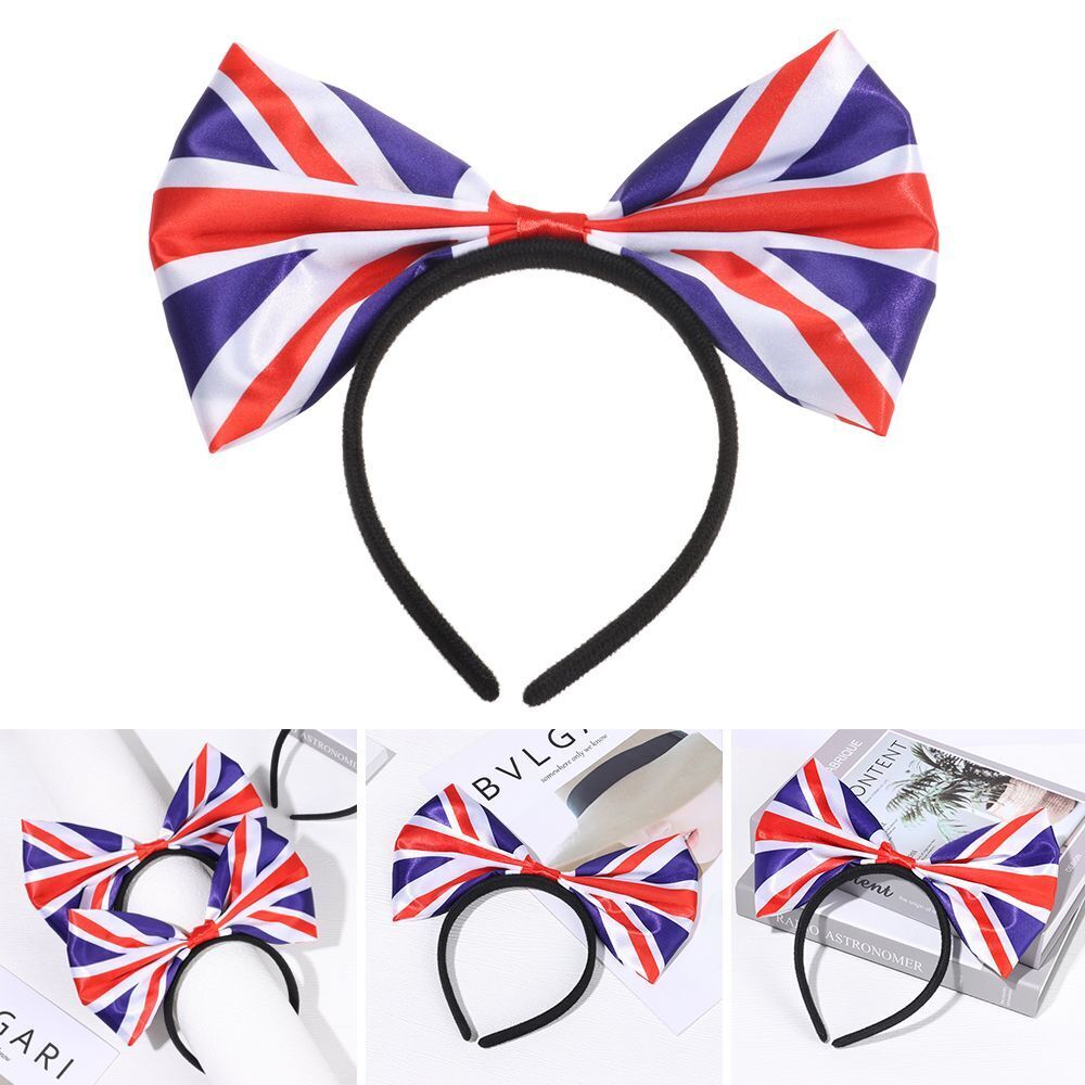 Decor Festival Headband Headwear Platinum Jubilee Union Jack Headband Hairband
