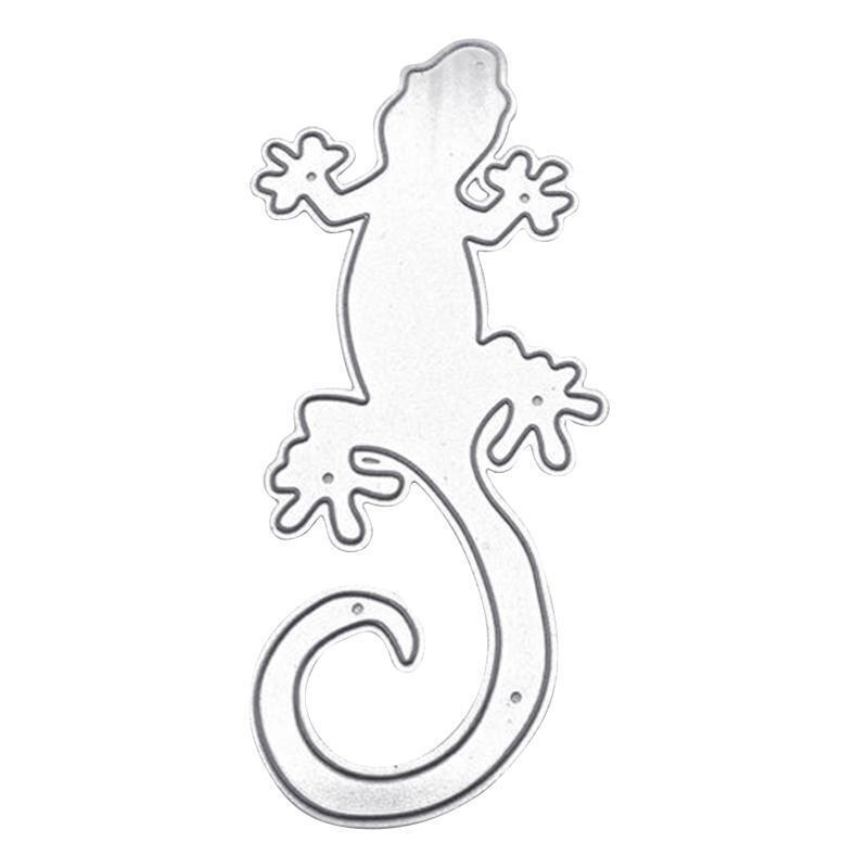 Little Gecko Metal Cutting Die Stencil Great Gifts for Children Teens Boys Girls