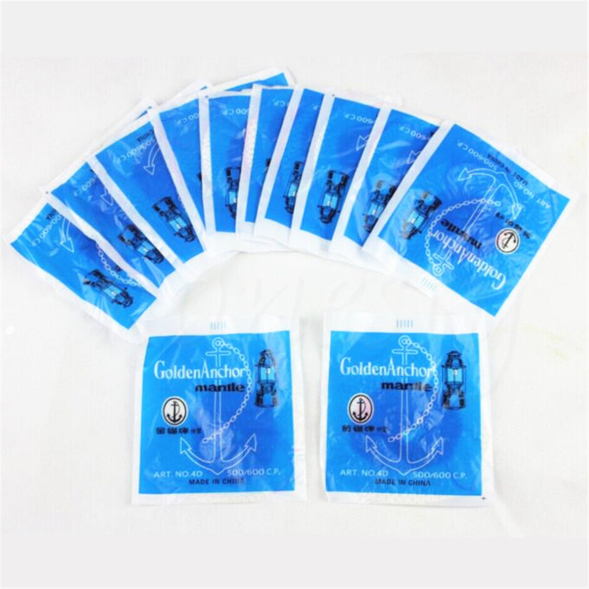10pcs Lantern Mantles Kerosene Lamp Mantle Paraffin Lamp Gas Lamp Cover