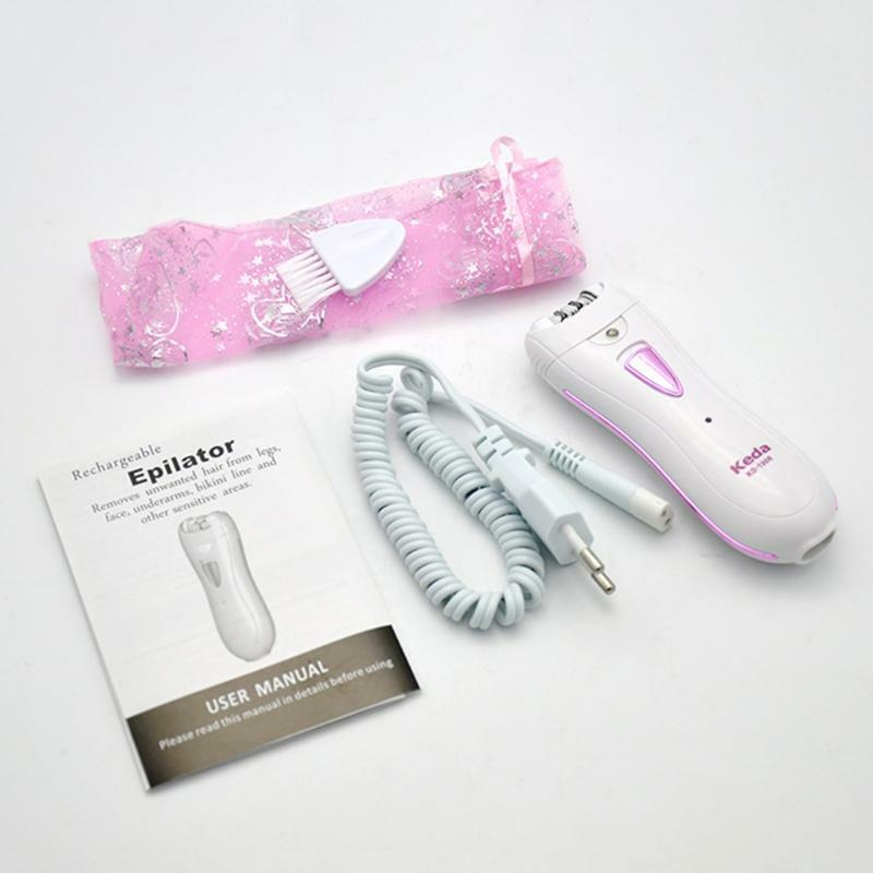 Women Electric Shaver USB Rechargeable Mini Women Hair Removal Wet/Dry Use