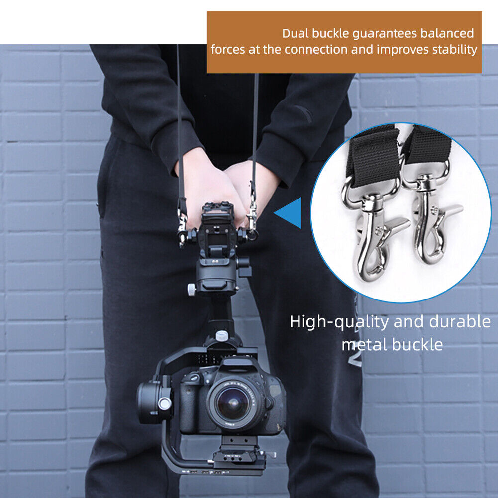 Dual Quick Side Release Buckle Shoulder Strap for DJI RSC 2 RS 2 Ronin SC S