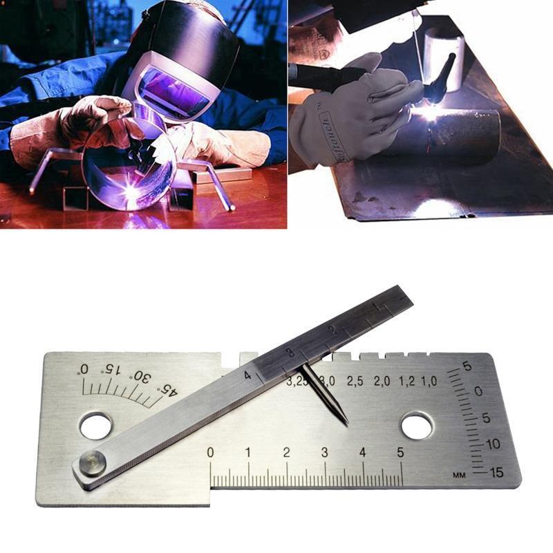 Portable Welding Gauge Inspection Metric Welding Height 0-5mm 5.1x2.0x0.63inch