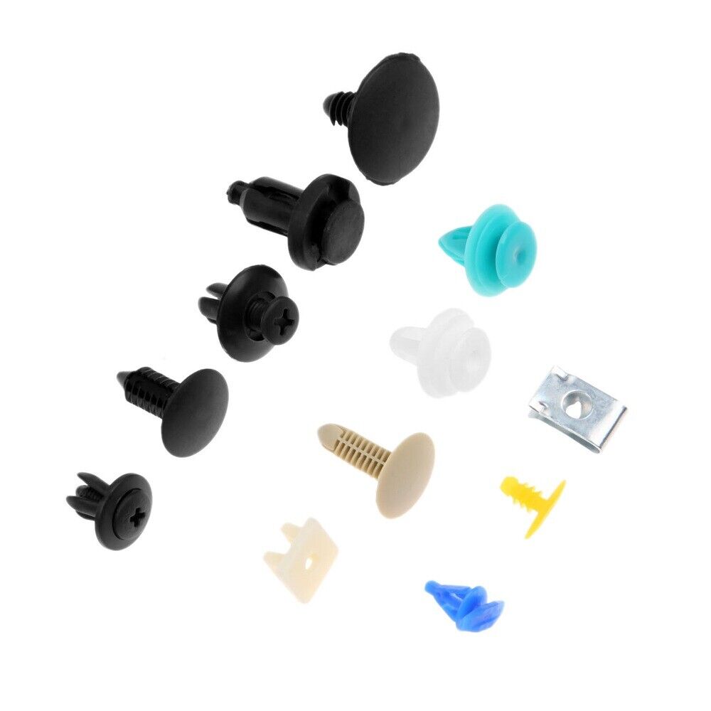 100 pcs Auto Car fender bumper door car surface 12 kinds Rivets Fastener Pins