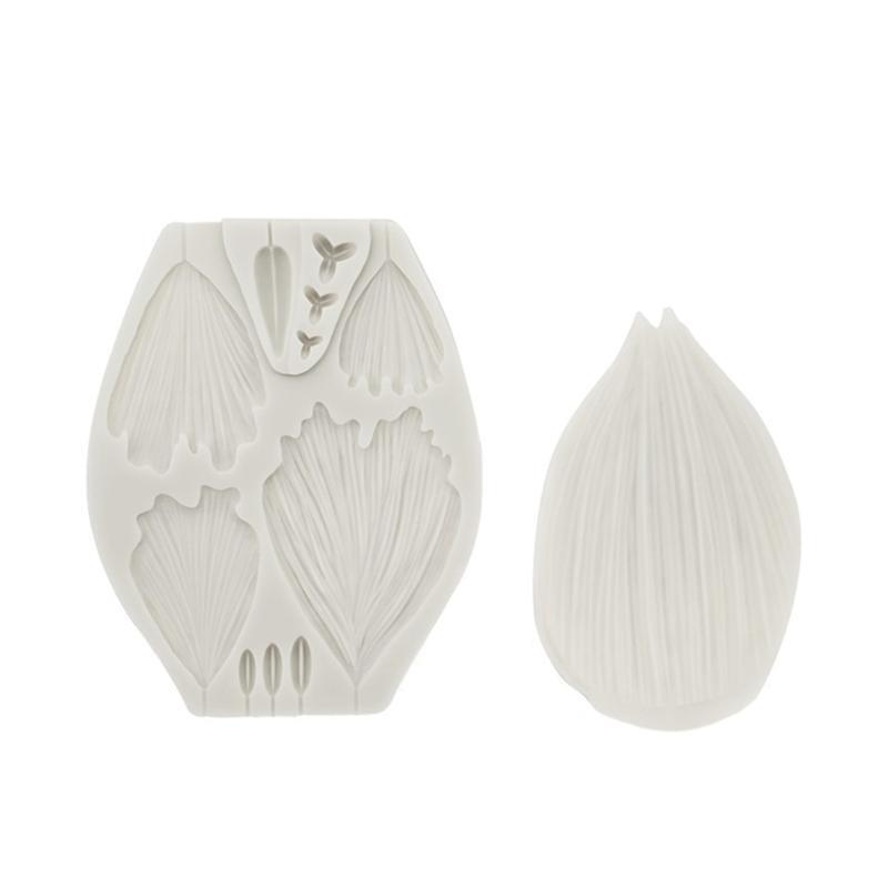 Simulation Flower Carnation Petal Fondant Silicone Mold DIY Chocolate Decoration