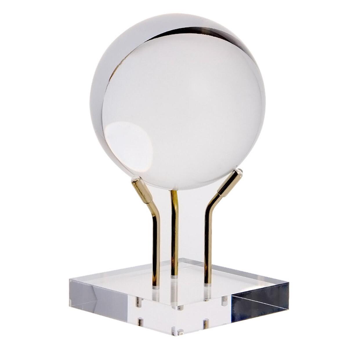 Metal Arm Display Stand 80x80mm Acrylic Base Home Decor for Minerals Agates
