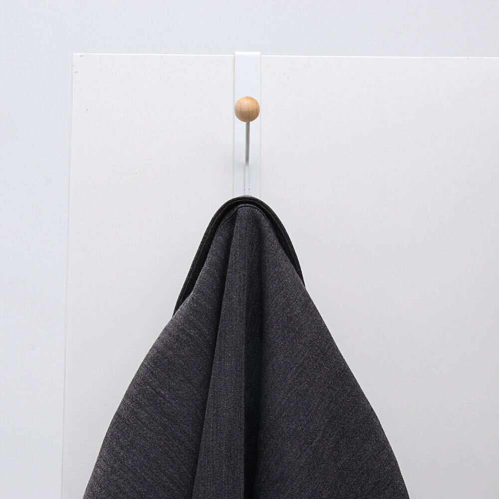 Towel Holder Nail-free Hanger Over-The-Door Hook Storage Rack Hanging Shelf