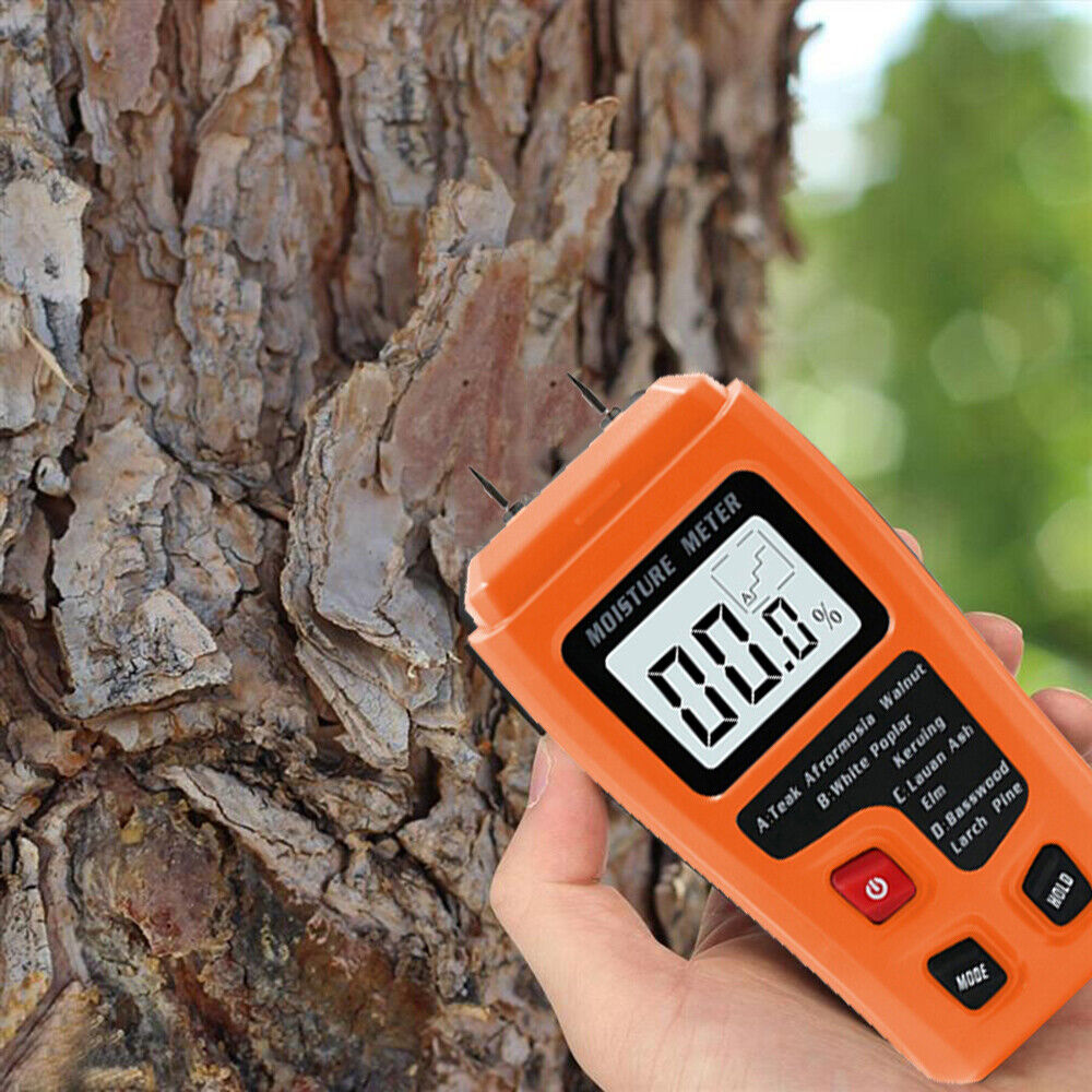 Industry Caravan Tester Moisture Detector Wood Humidity Damp Meter Digital LCD