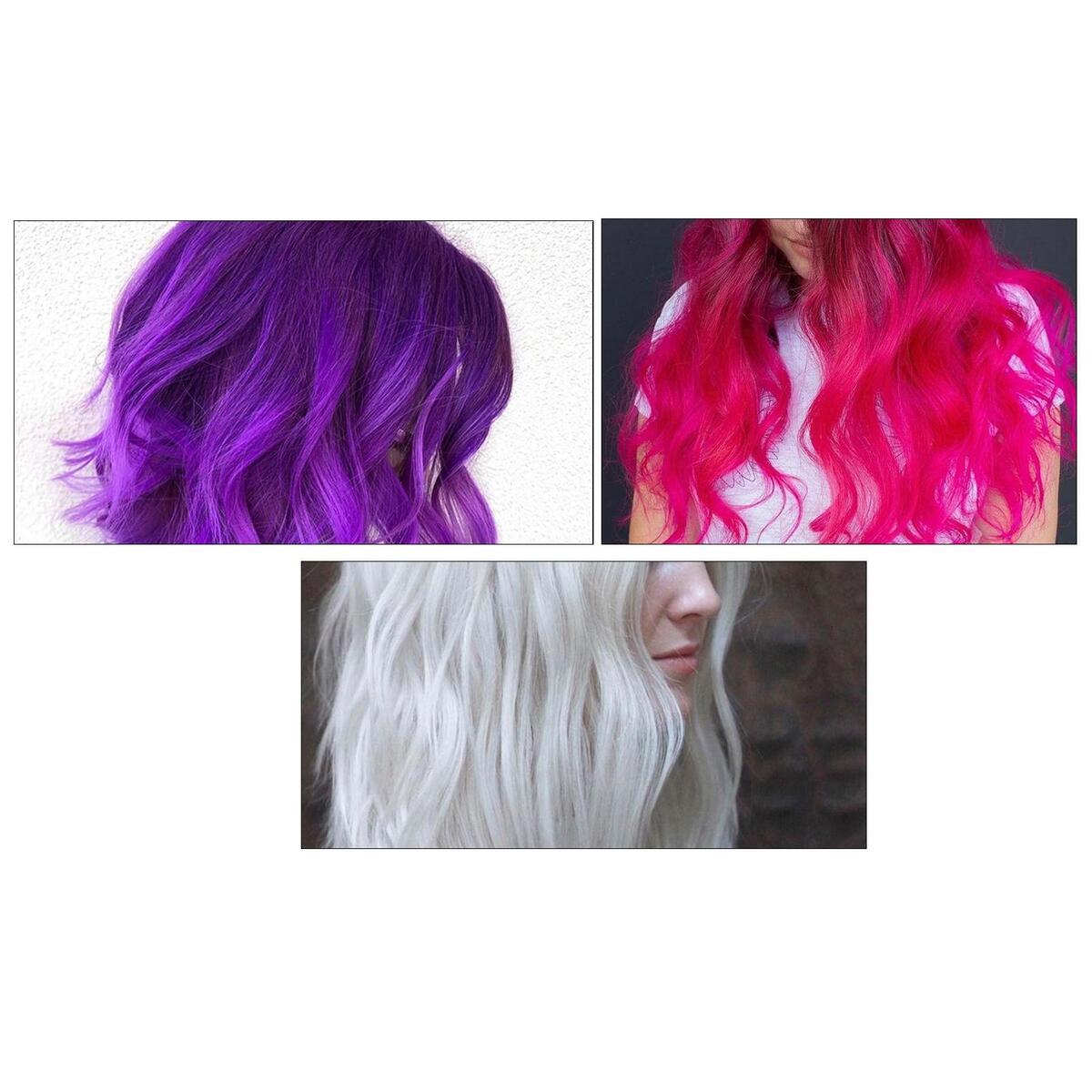 4x Temporary Hair Color Wax Instant Washable Fashion for Birthday girls