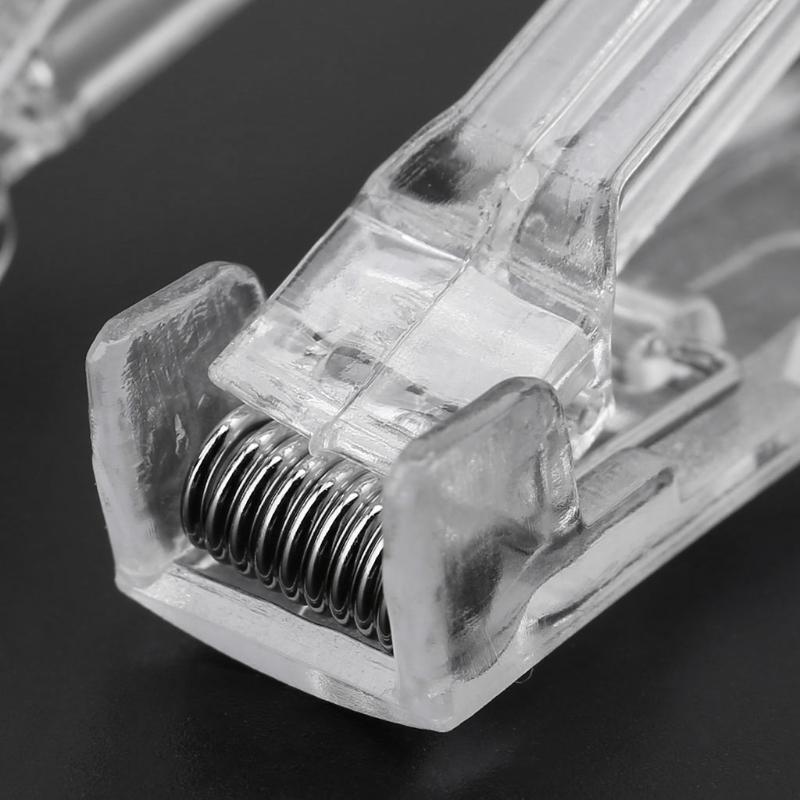 4Pcs Clear Plastic Table Cover Cloth Tablecloth Clip Clamp Holder Party Supplies