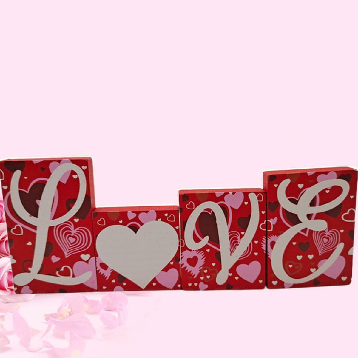 4x  Sign Romantic Gifts for Man   Husband Dinner Table Decor