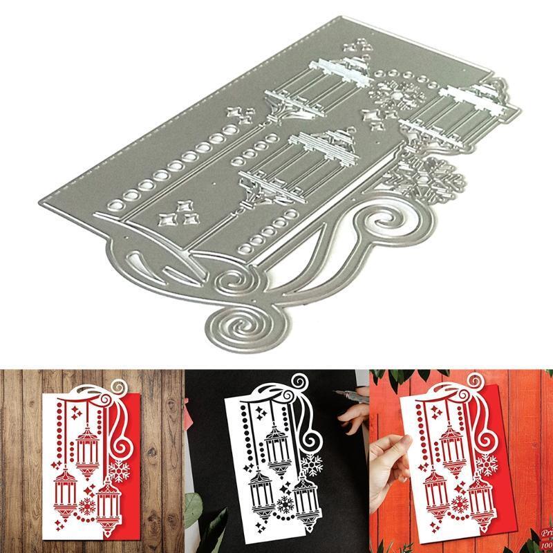 Christmas Lantern Metal Cutting Dies Stencil DIY Scrapbooking Album Paper Card