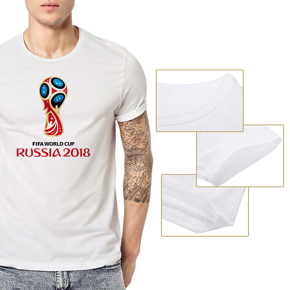 2018 FIFA Russia World Cup T-Shirt Simple Printed Soccer Fans Tee(Men/M)-20