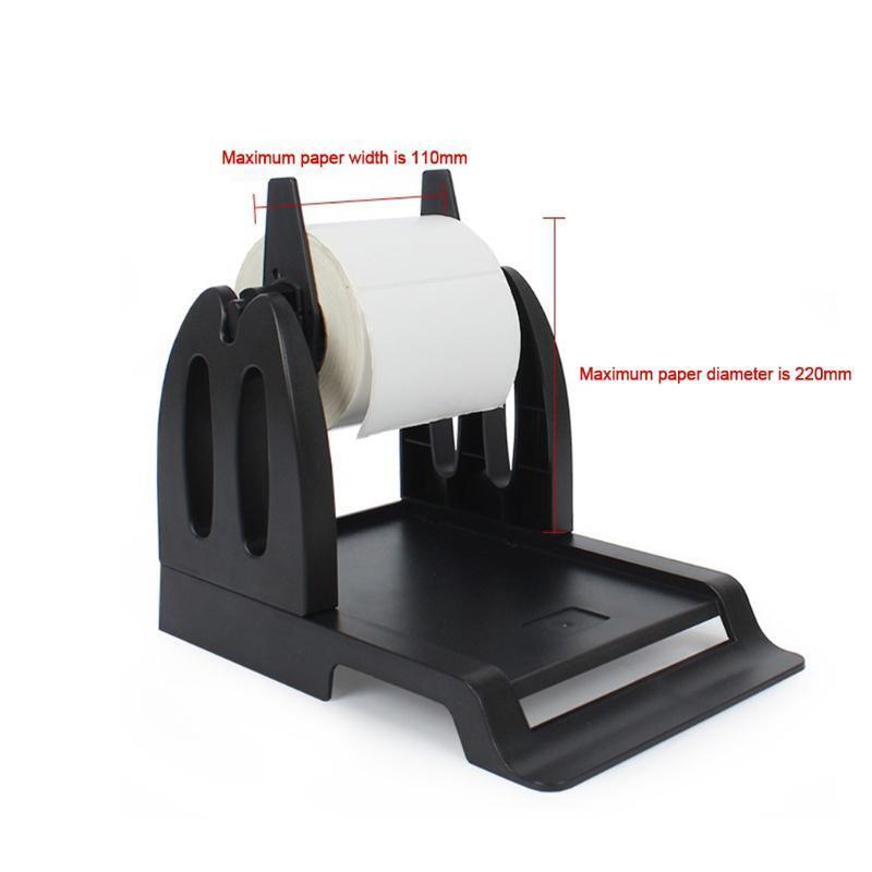 Thermal Printer Barcode Paper Label Holder for Rolls and Fan-fold Labels