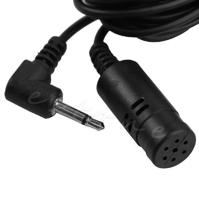 New 2.5mm Bluetooth-compatible External Microphone For Car Pioneer Stereos Radio