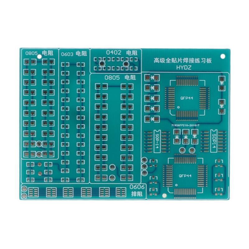 SMT SMD Component Welding Practice Board Soldering DIY Kit Resitor Diode