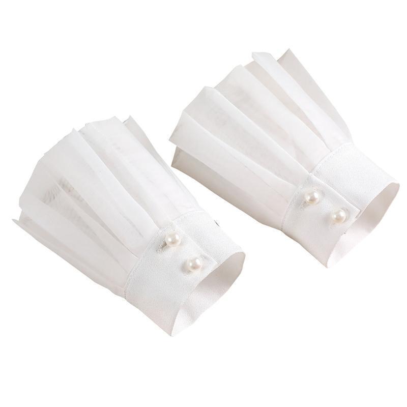 False Sleeves Wrist Cuffs Costume Accessory Detachable Sleeves For Women Dresses